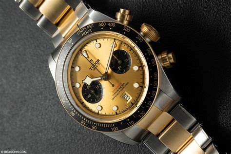 tudor oro giallo|tudor chrono s&g.